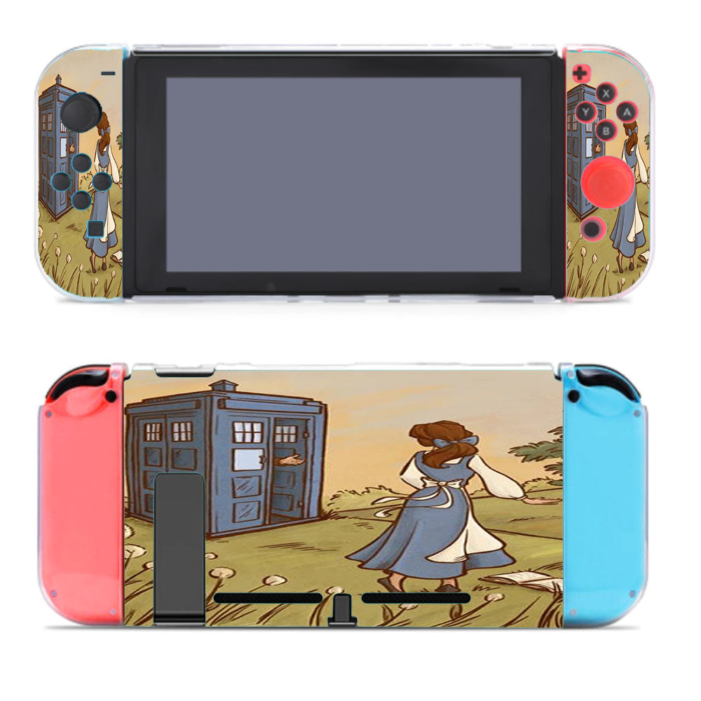 Belle Tardis Nintendo Switch Cover Case