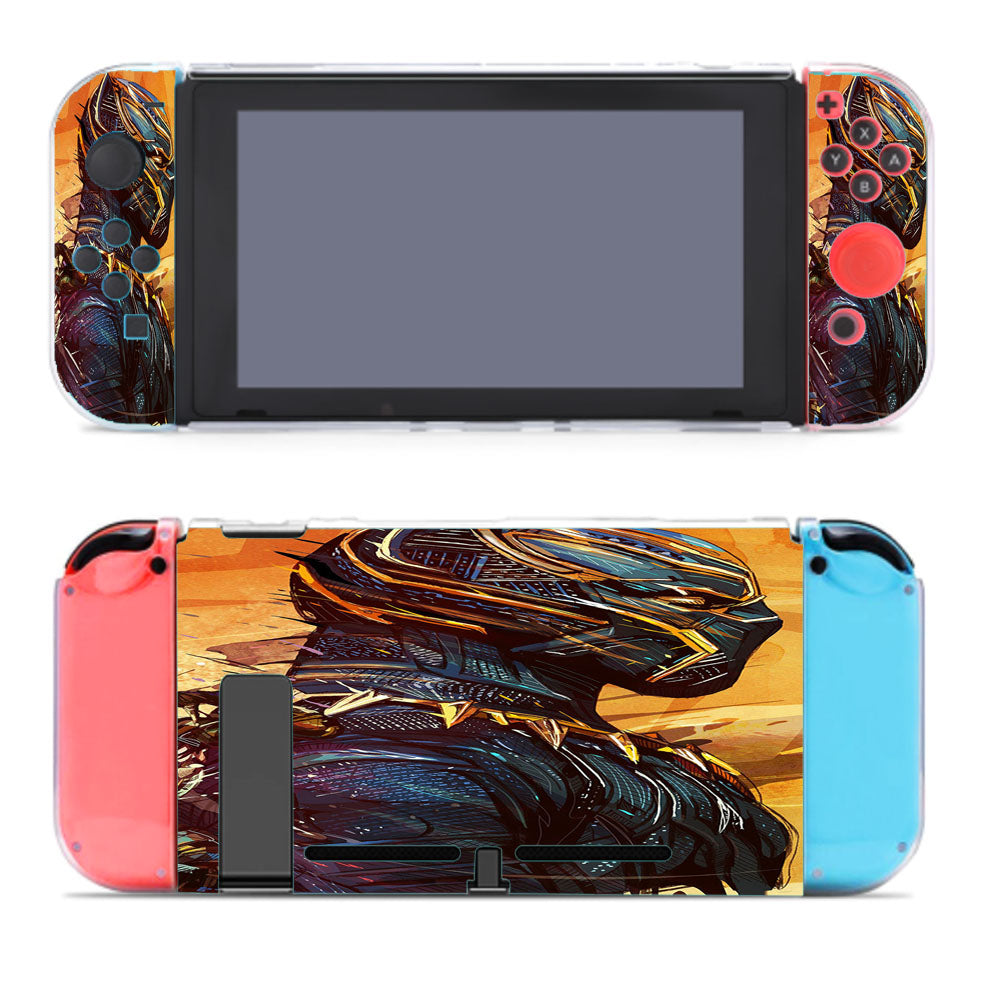 Black Panther Gold Artwork Nintendo Switch Cover Case