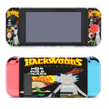 Black Rick And Morty Thrasher Flames Backwoods Nintendo Switch Cover Case