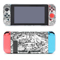 Black White Zelda Link Stained Glasses Nintendo Switch Cover Case