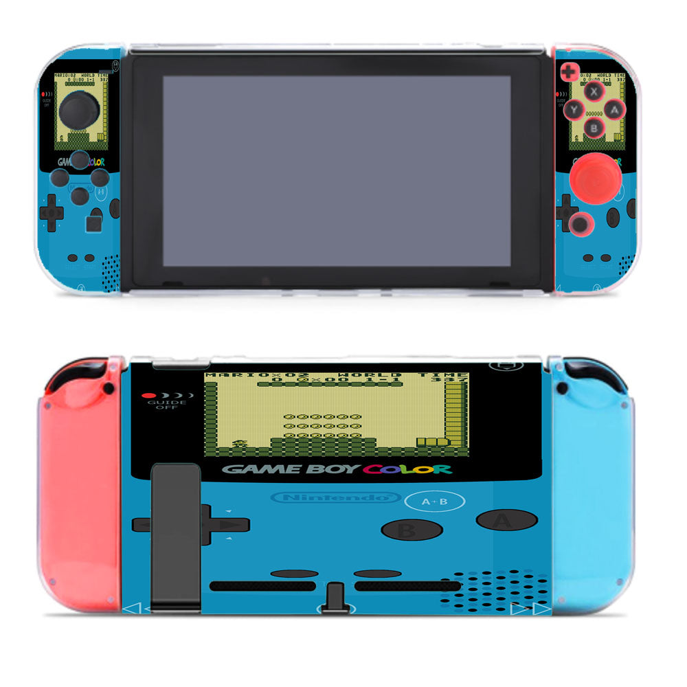 Blue Game Boy Nintendo Classic Mario Nintendo Switch Cover Case