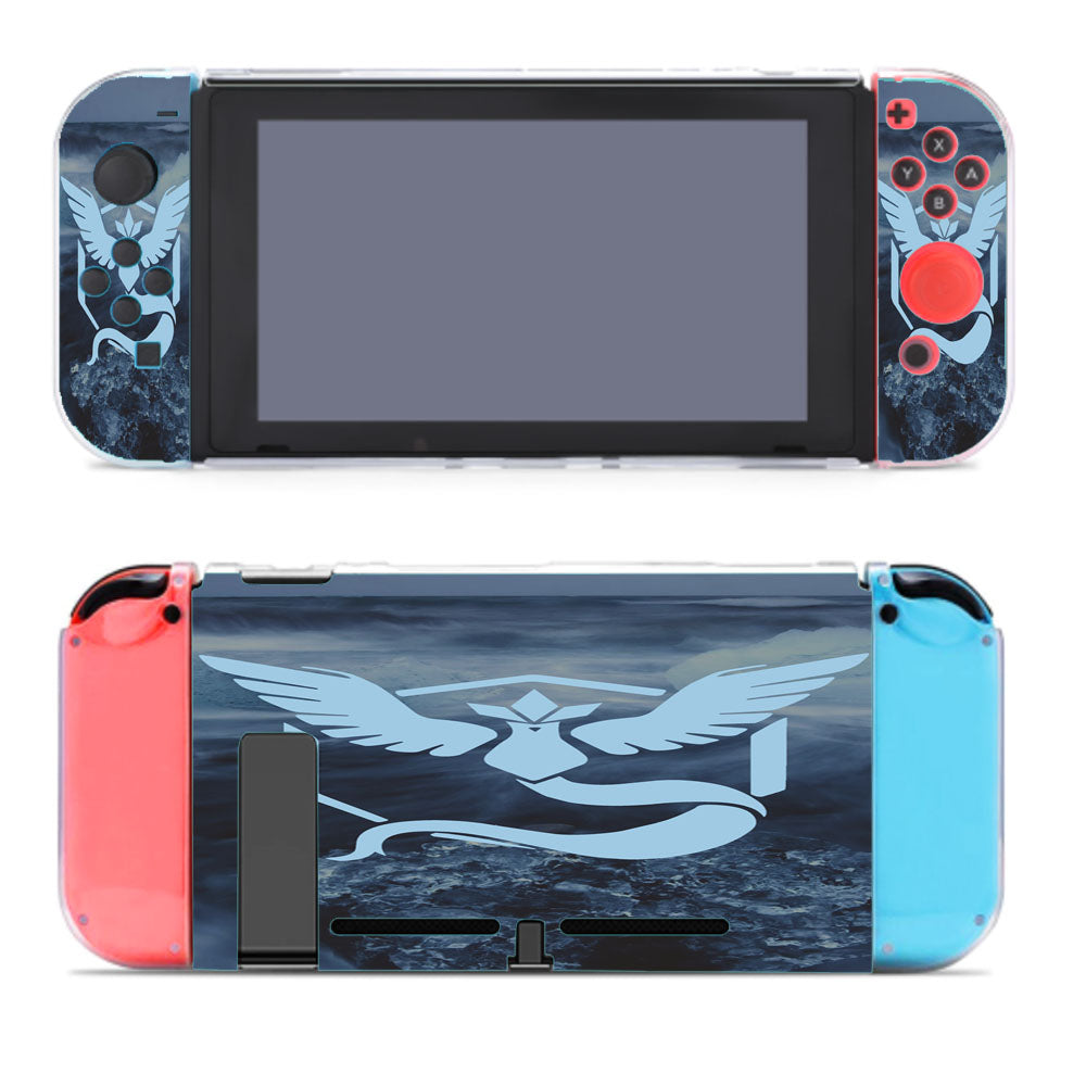 Blue Mystic Logo Pokemon Nintendo Switch Cover Case