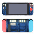 Blue Wood Doctor Who Tardis Door Nintendo Switch Cover Case