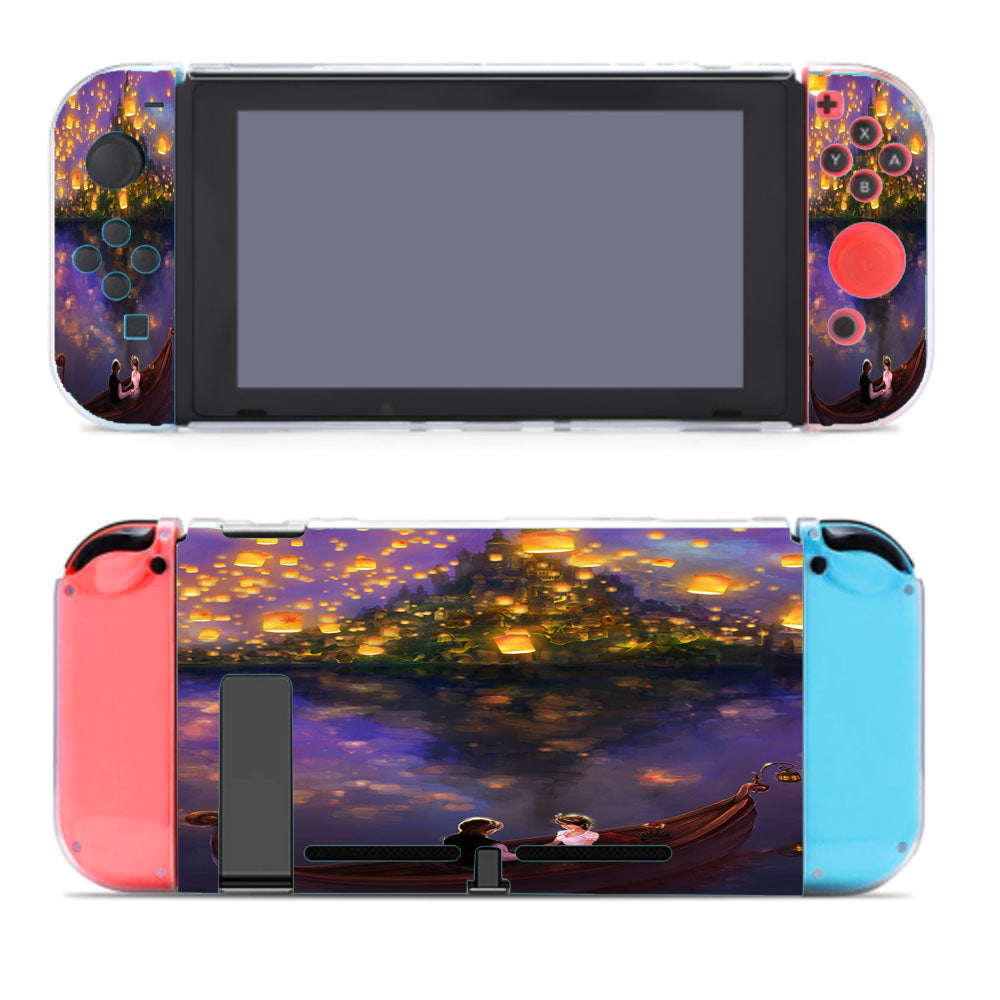 Boat Lights Rapunzel Nintendo Switch Cover Case