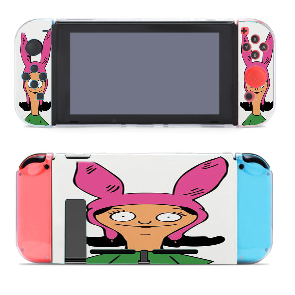 Bobs Burgers Louise Stickers Nintendo Switch Cover Case