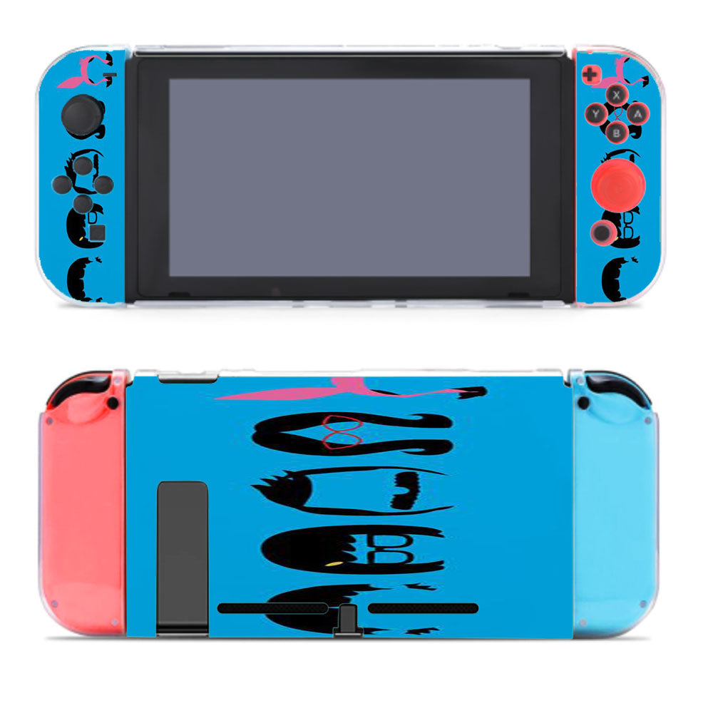 Bobs Burgers Minimalist Nintendo Switch Cover Case