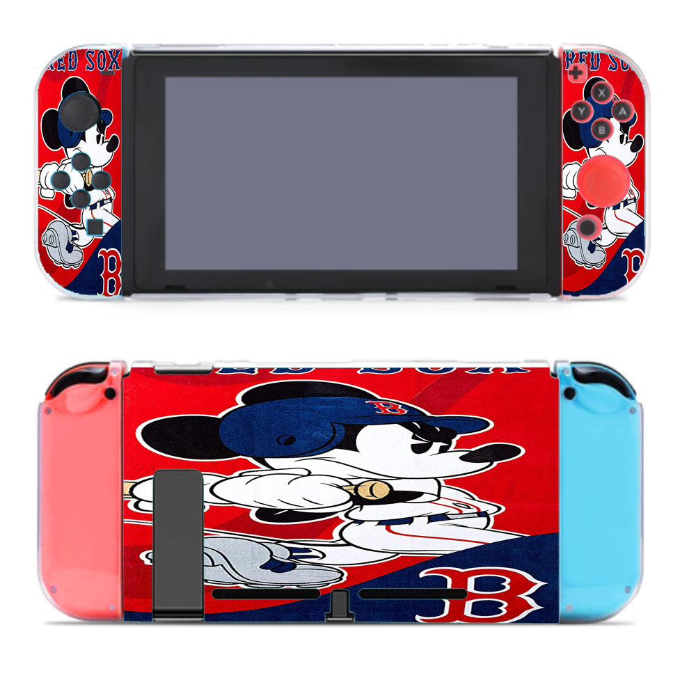 Boston Red Sox Disney Mickey Mouse Mlb Nintendo Switch Cover Case