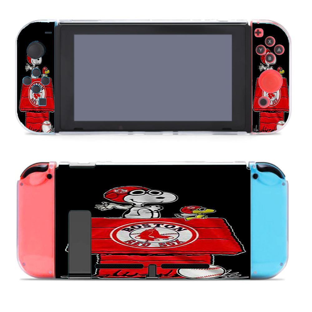 Boston Red Sox Snoopy Nintendo Switch Cover Case