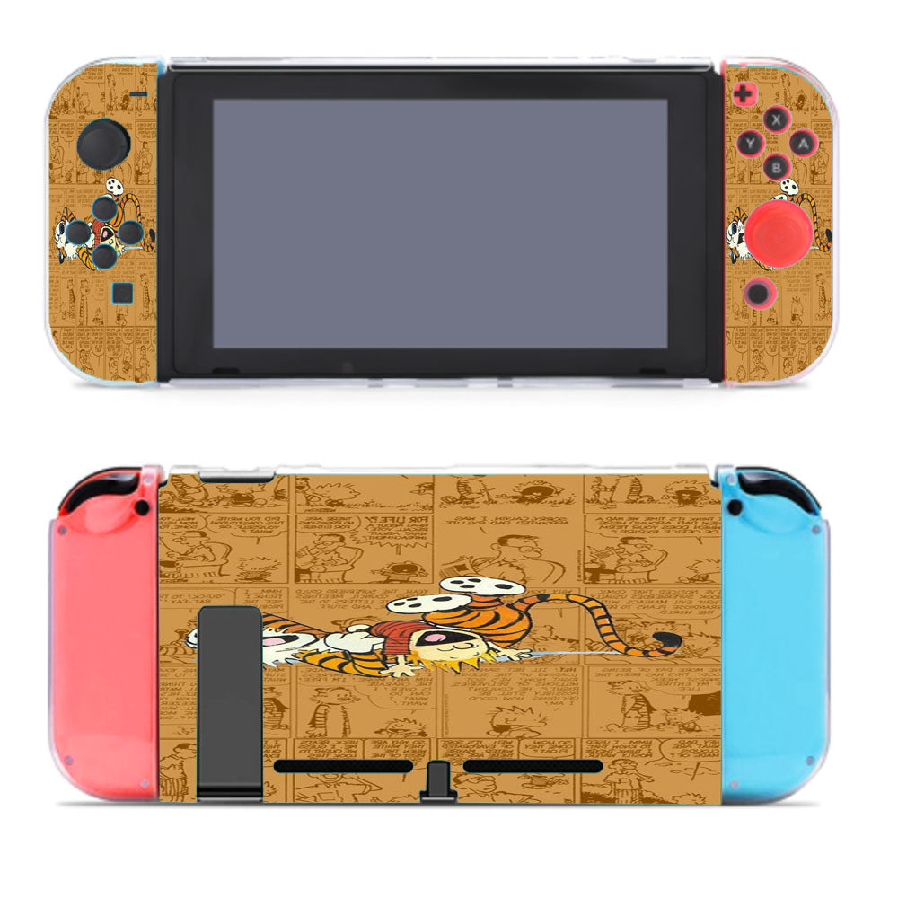Calvin And Hobbes Comic Cartoon Nintendo Switch Cover Case