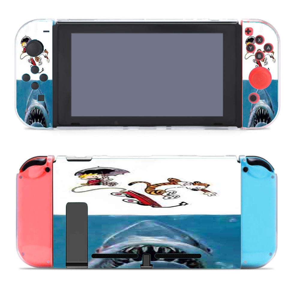 Calvin And Hobbes Jaws Nintendo Switch Cover Case
