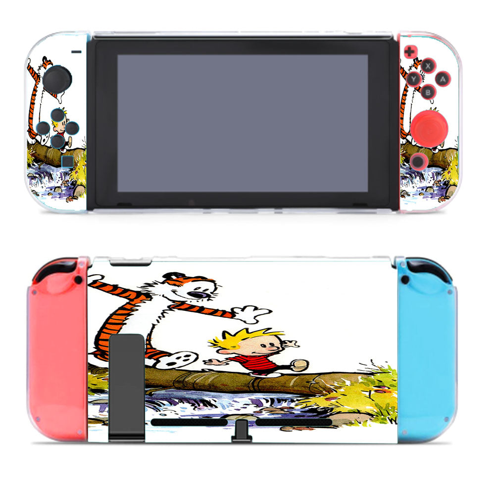 Calvin And Hobbes Play On River Nintendo Switch Cover Case