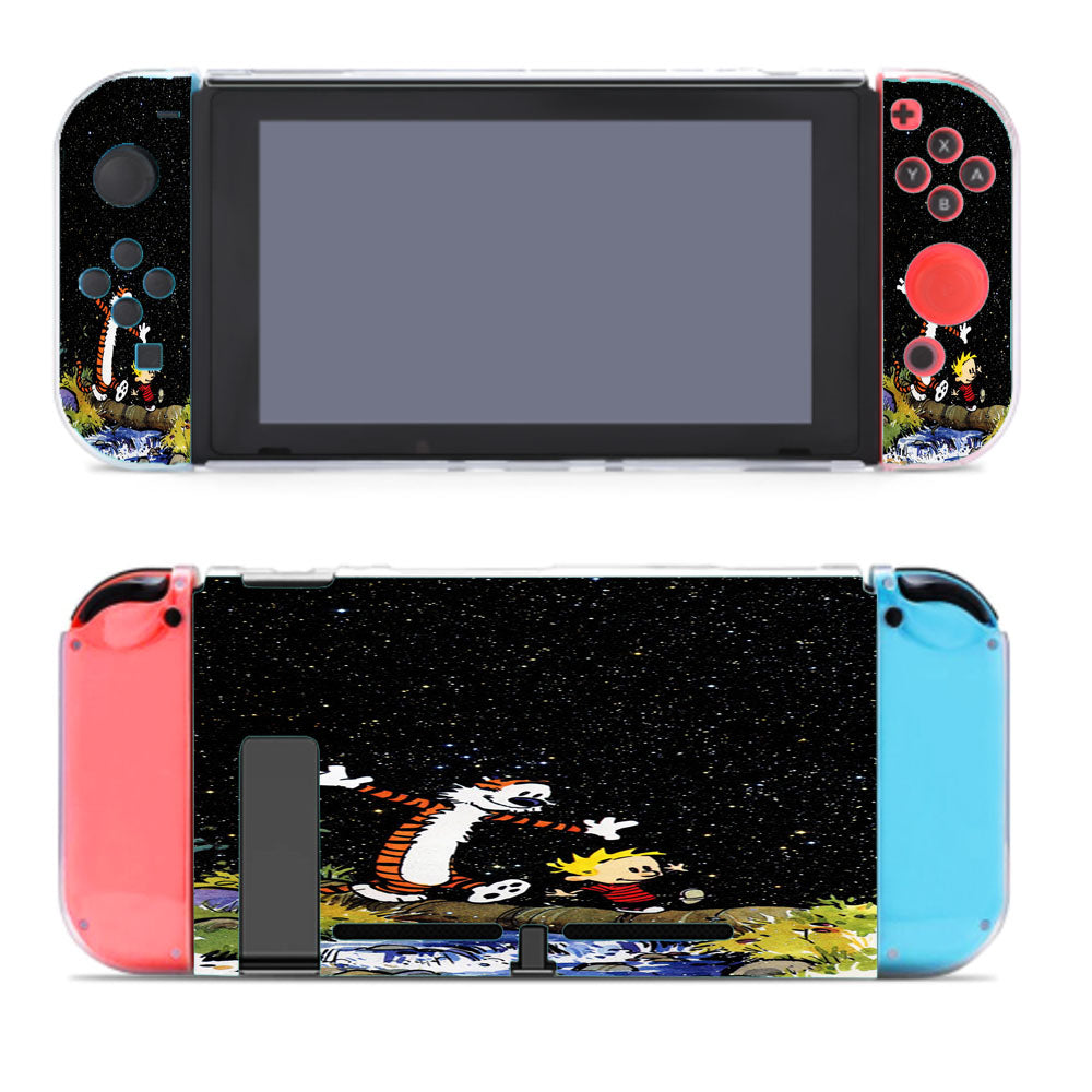 Calvin And Hobbes Stary Night Nintendo Switch Cover Case