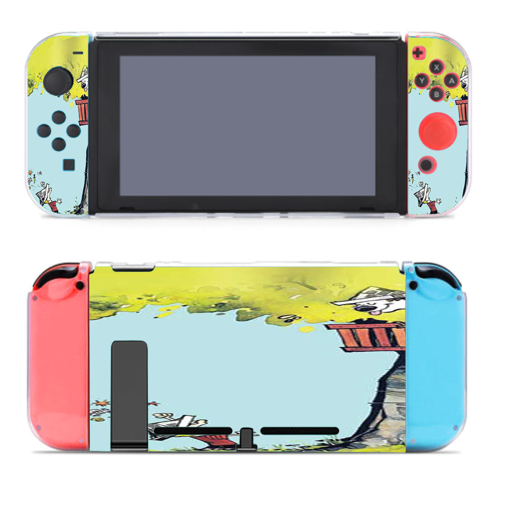 Calvin And Hobbes Treehouse Nintendo Switch Cover Case