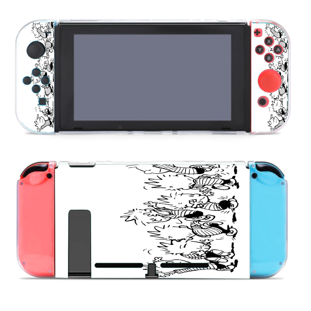 Calvin Dance Black White Wallpapers Nintendo Switch Cover Case