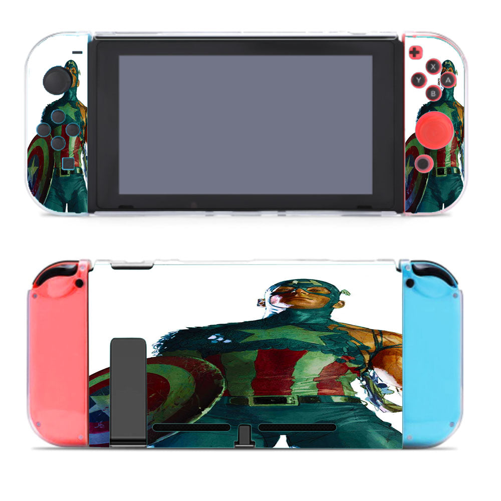Captain America Comic Nintendo Switch Cover Case