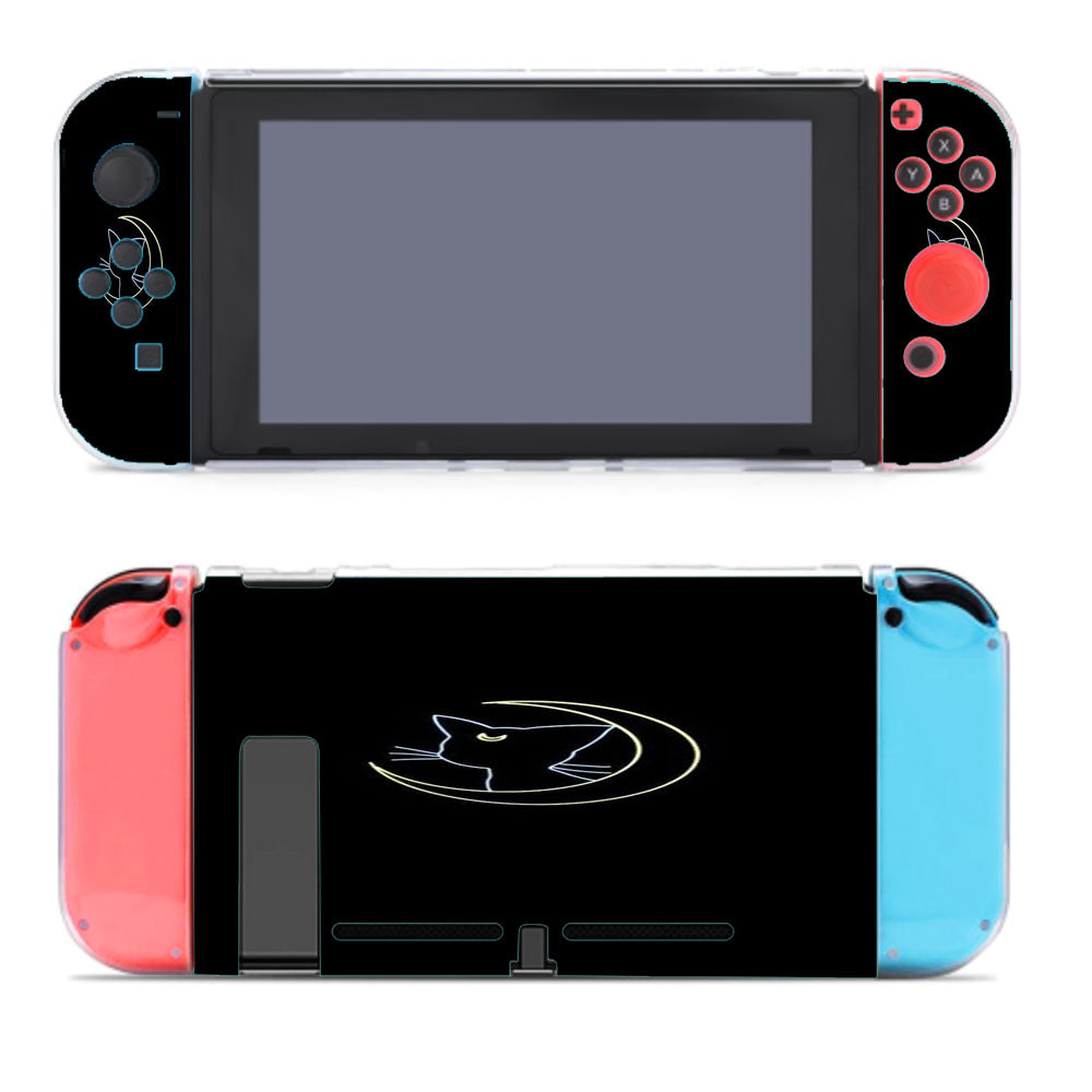 Cat And Moon Sailormoon Light Nintendo Switch Cover Case