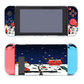 Charlie Brown And Snoopy Playing Snow Nintendo Switch Cover Case