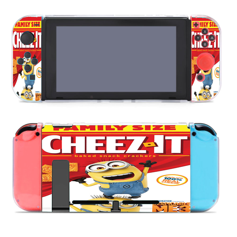 Cheez-It Baked Despicable Me 3 Snack Crackers Family Nintendo Switch Cover Case