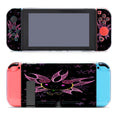 Cherrim Pokemon Line Art On Black Nintendo Switch Cover Case