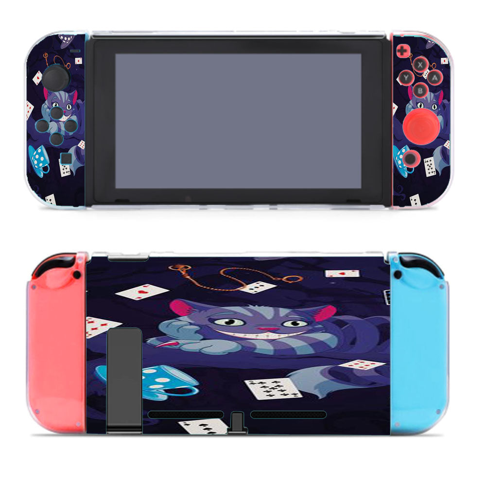 Cheshire Cat Cards Nintendo Switch Cover Case