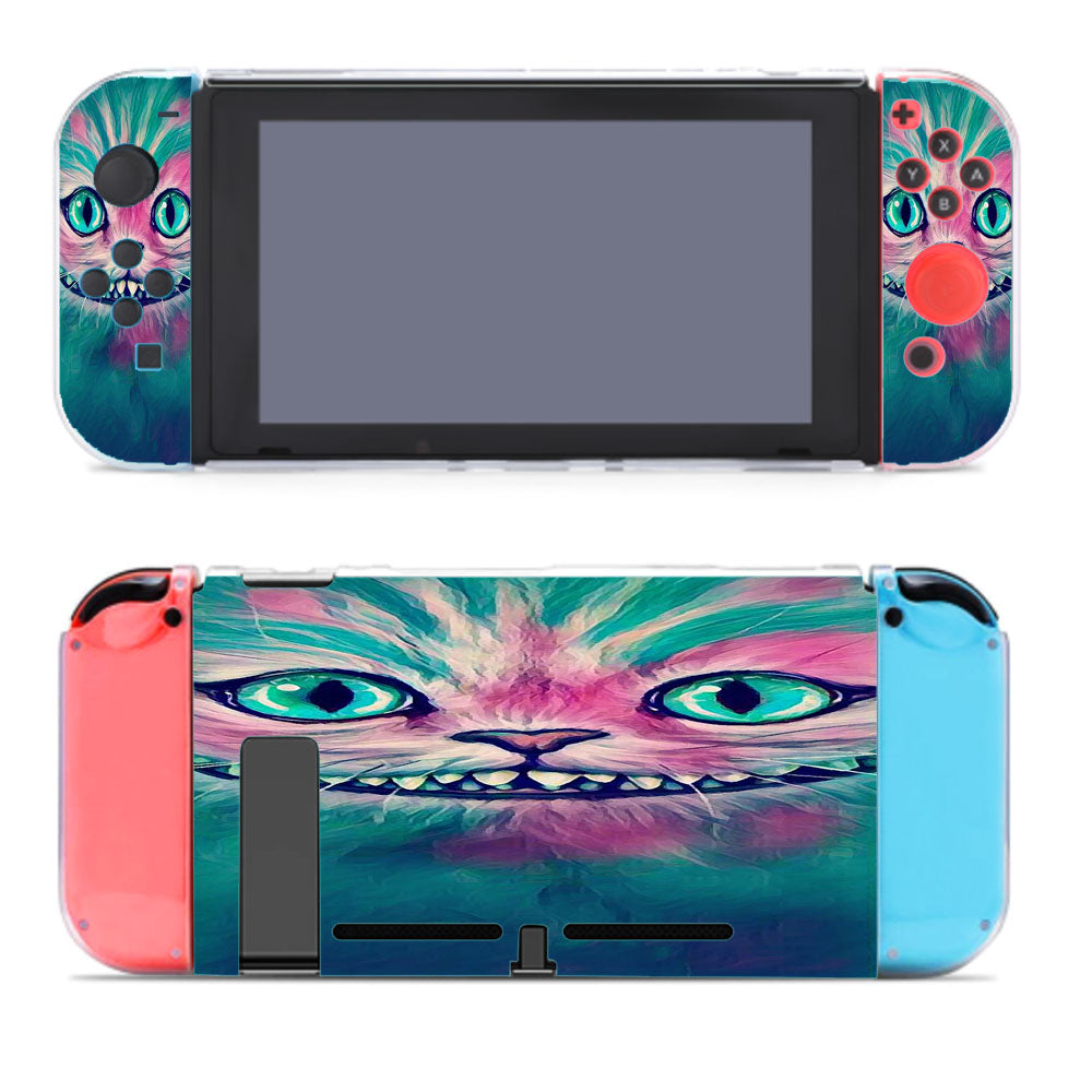 Cheshire Cat Galaxy Nintendo Switch Cover Case