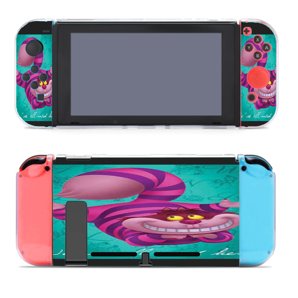 Cheshire Cat Green Nintendo Switch Cover Case