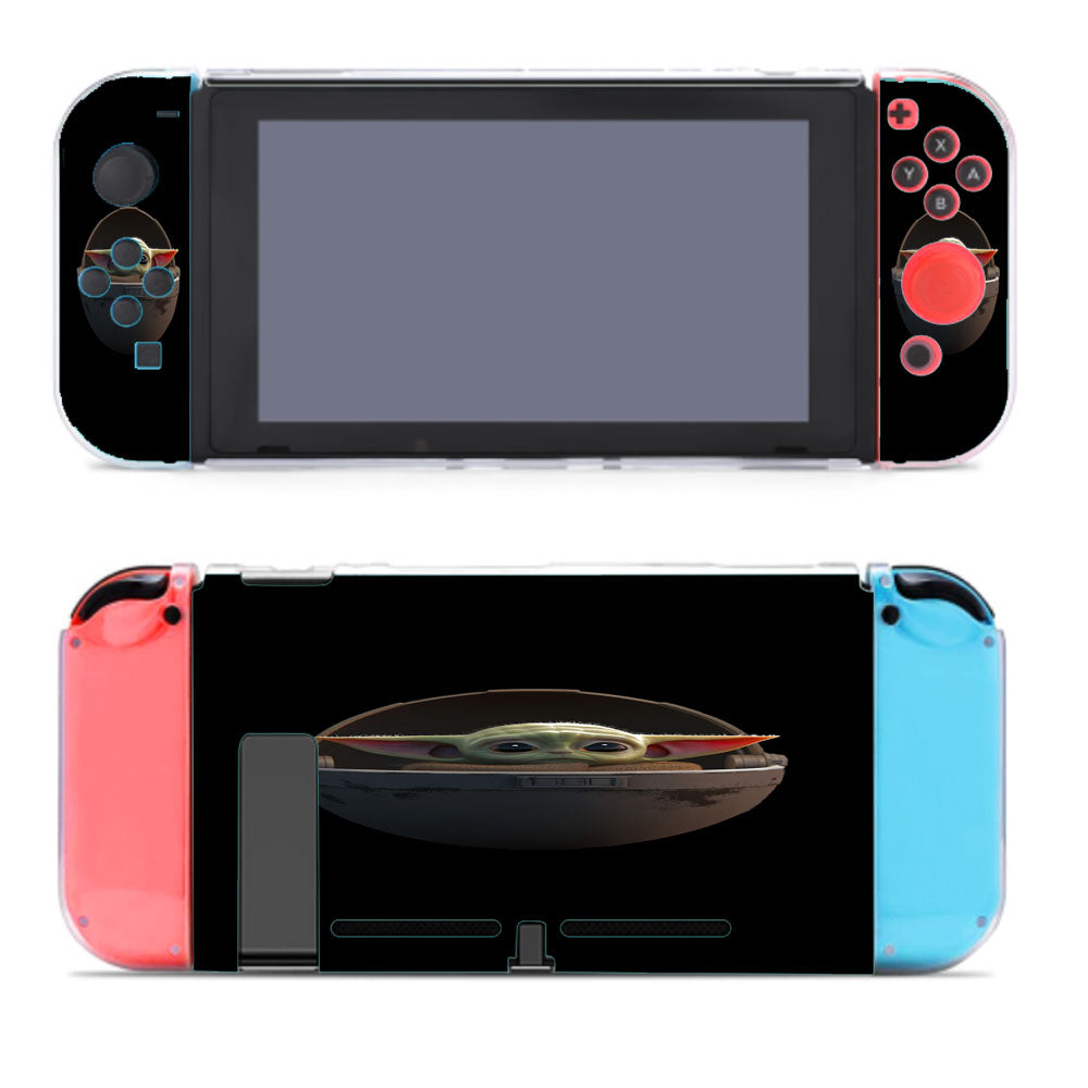 Circle Baby Yoda Wallpaper Nintendo Switch Cover Case