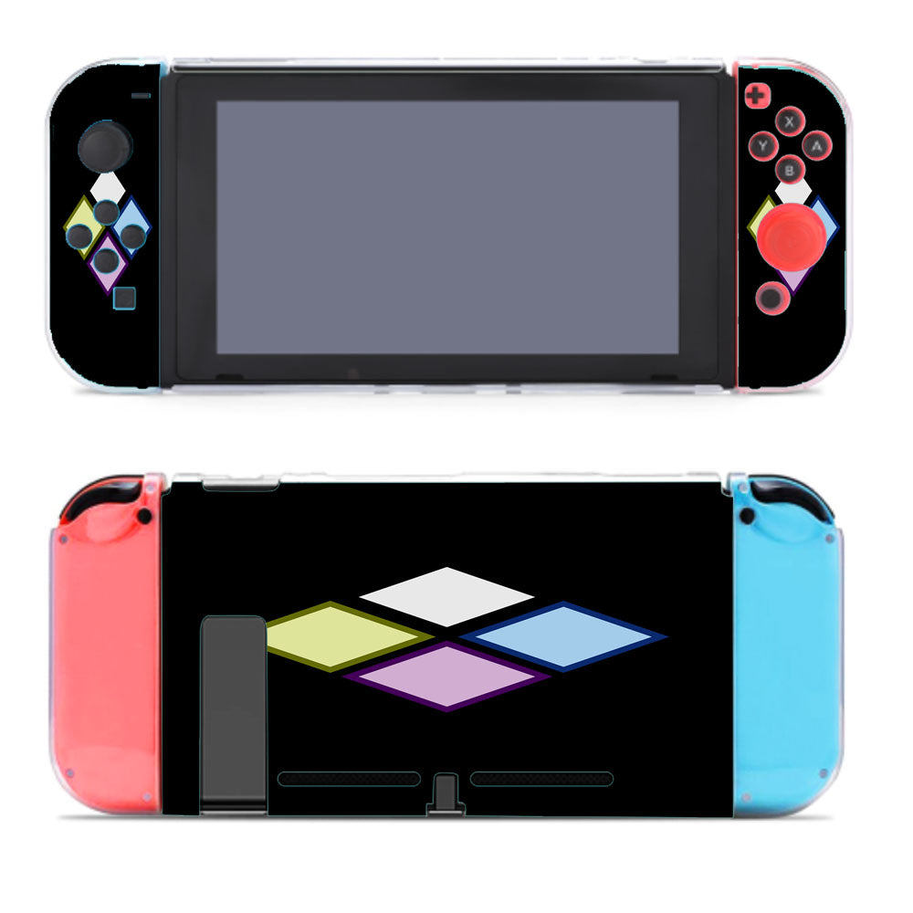 Collection Of Steven Universe Diamond Logo Nintendo Switch Cover Case