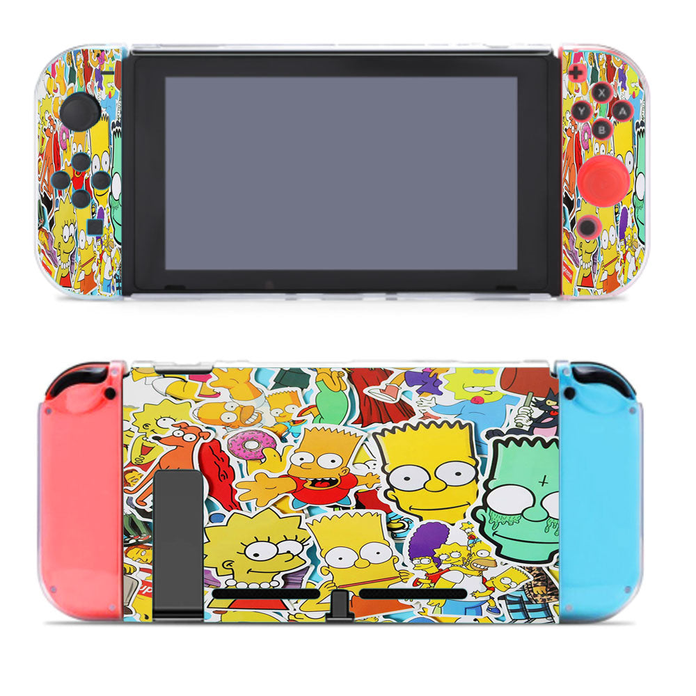 Collection The Simpsons Bart Sticker Nintendo Switch Cover Case