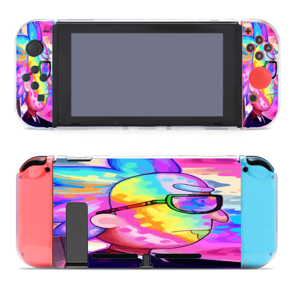 Colorful Art Rick And Morty Nintendo Switch Cover Case