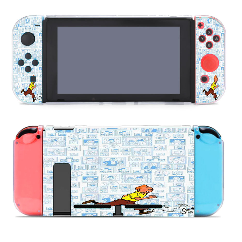 Comic Cartoon Tintin Wallpapers Nintendo Switch Cover Case