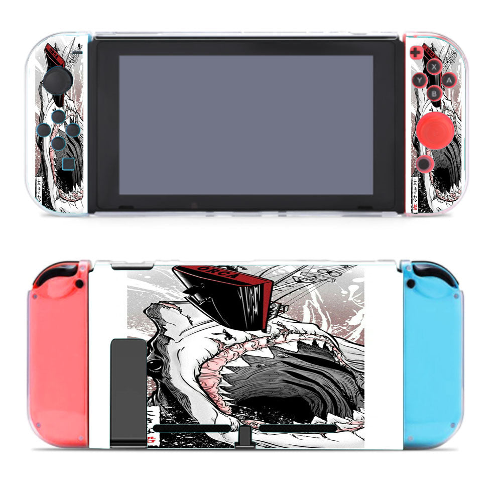 Comic Jaws Cartoon Nintendo Switch Cover Case