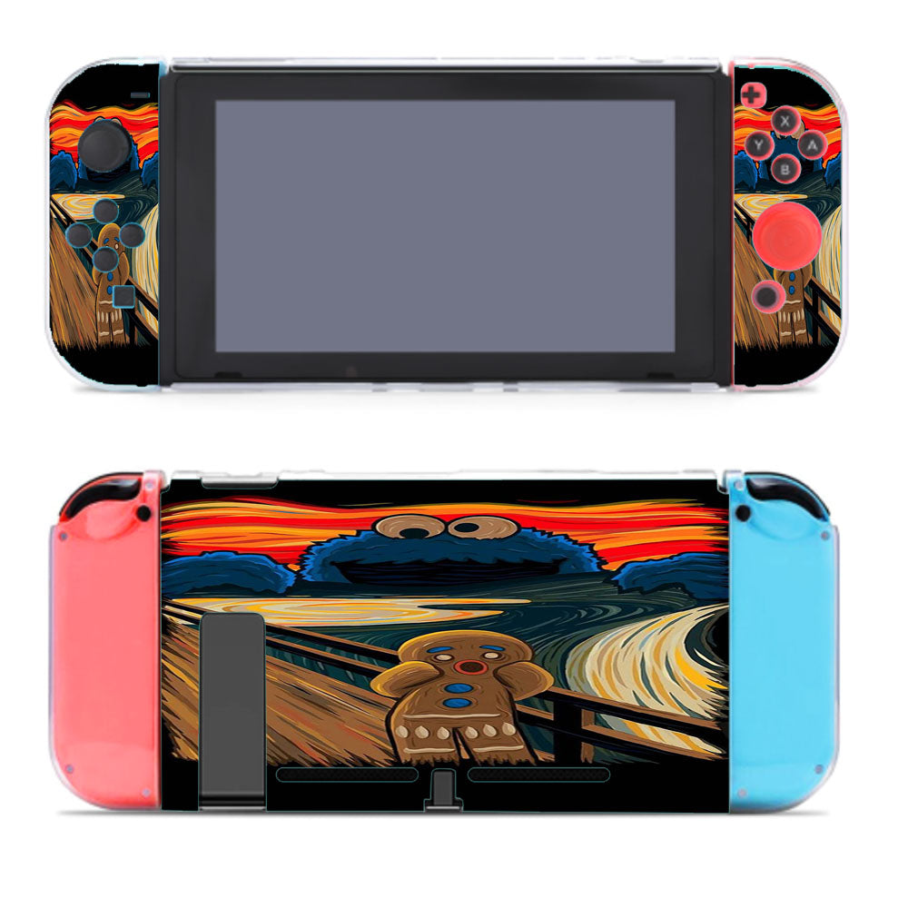 Cookies And Sesame Street Puppet Nintendo Switch Cover Case
