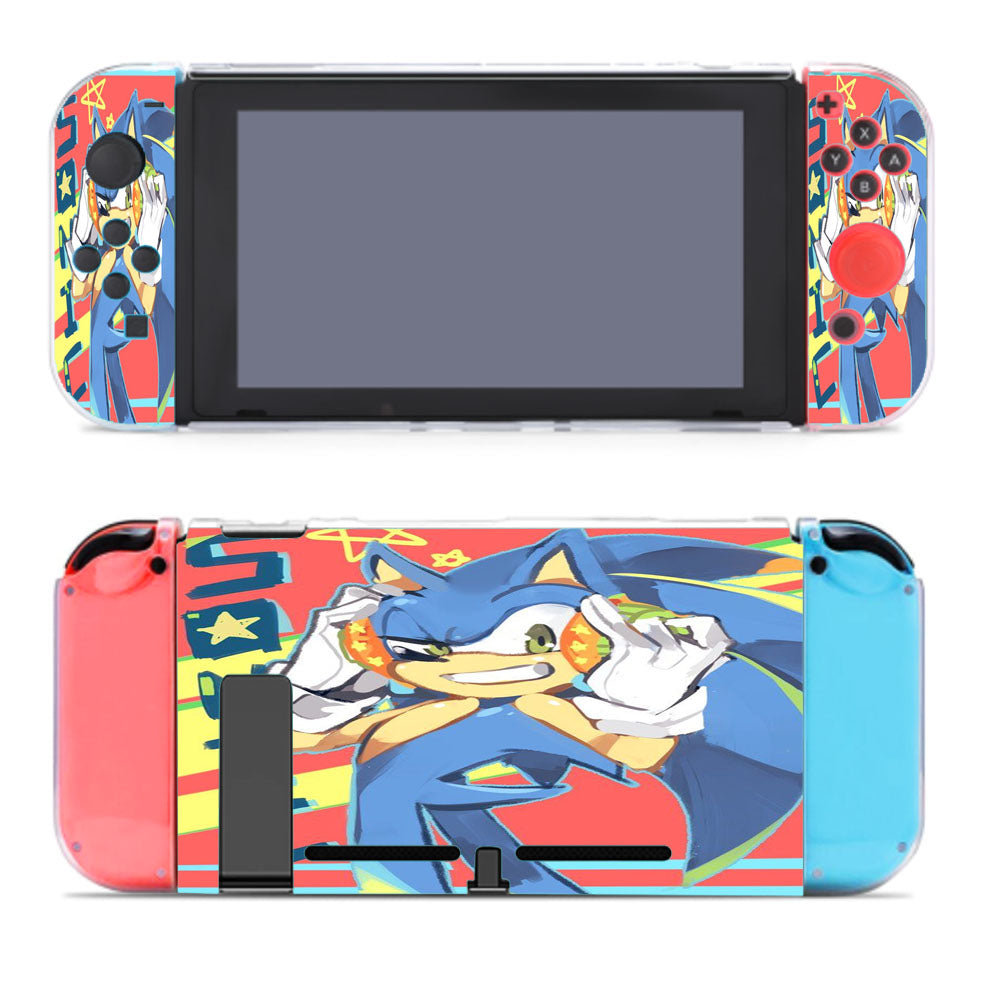 Cool Sonic Art Nintendo Switch Cover Case