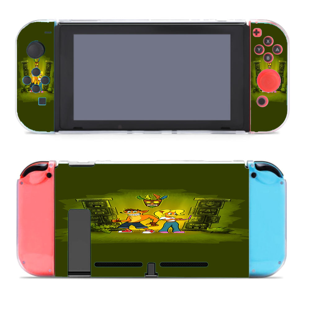 Crash Bandicoot Astec Adventure Nintendo Switch Cover Case