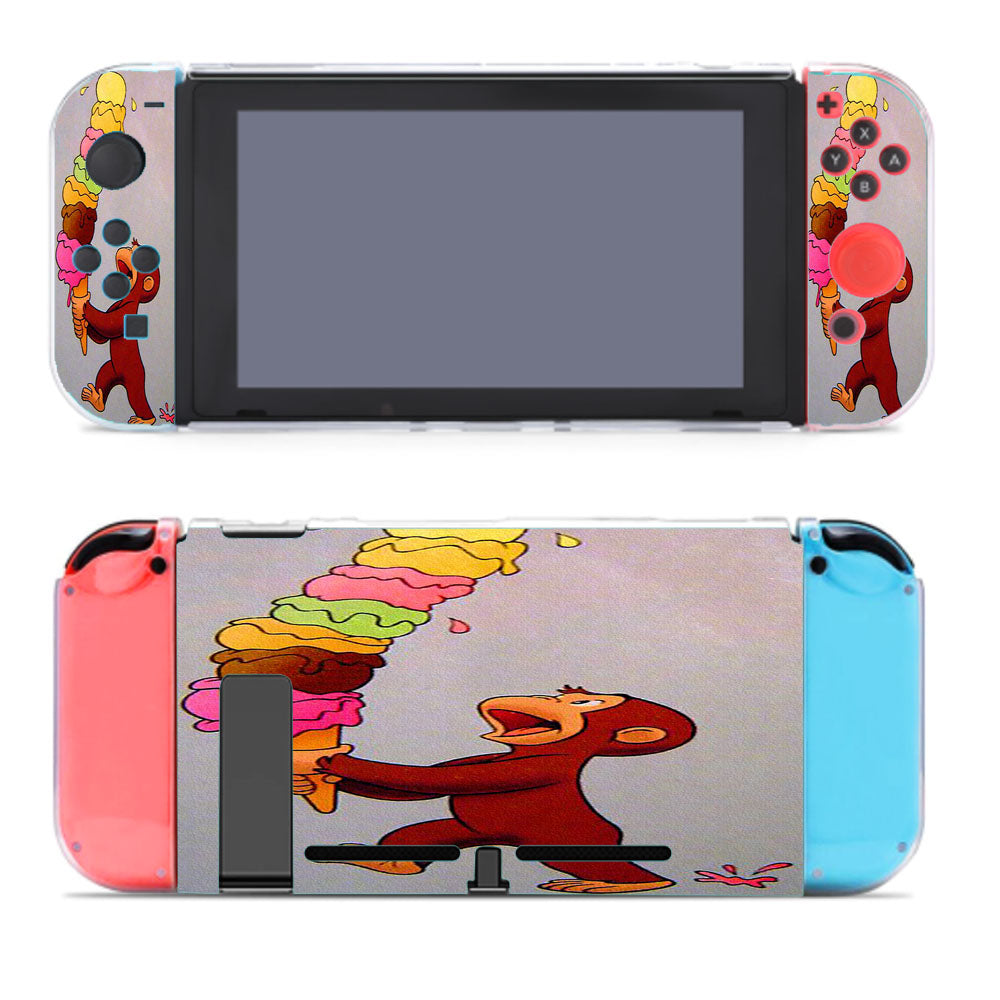 Curious George Ice Cream Nintendo Switch Cover Case