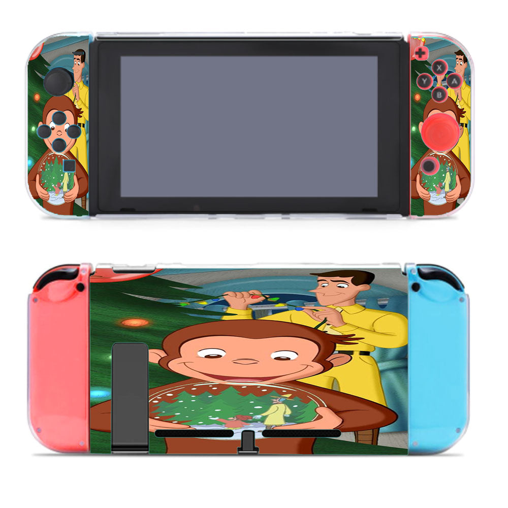 Curious George Xmas Nintendo Switch Cover Case
