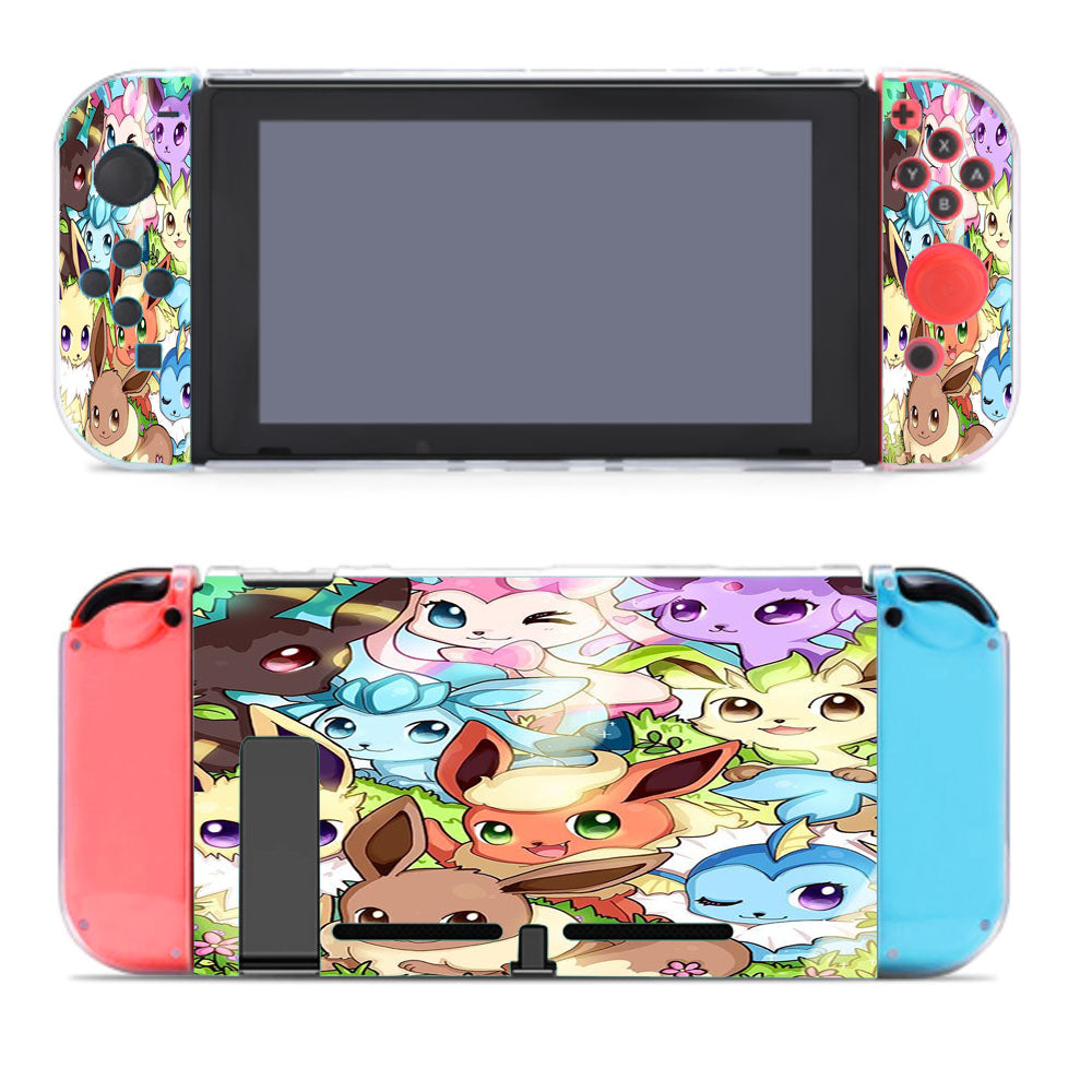 Cute Eevee Pokemon Eeveelutions Nintendo Switch Cover Case