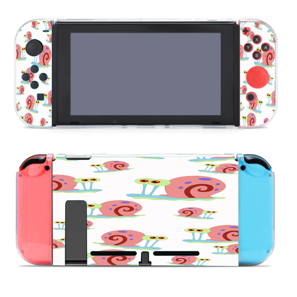 Cute Gary Spongebob Squarepants Pattern Nintendo Switch Cover Case