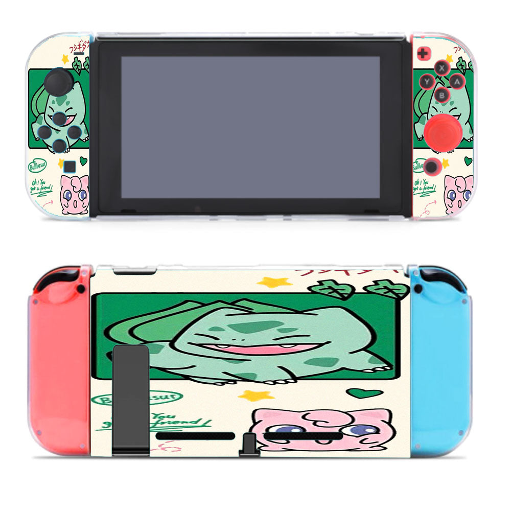 Cute Pokemon Bulbasaur 1 Nintendo Switch Cover Case