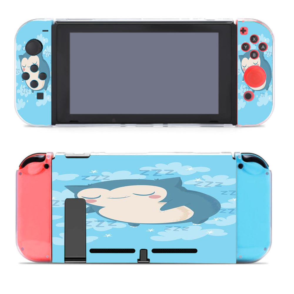 Cute Sleep Pokemon Snorlax Nintendo Switch Cover Case