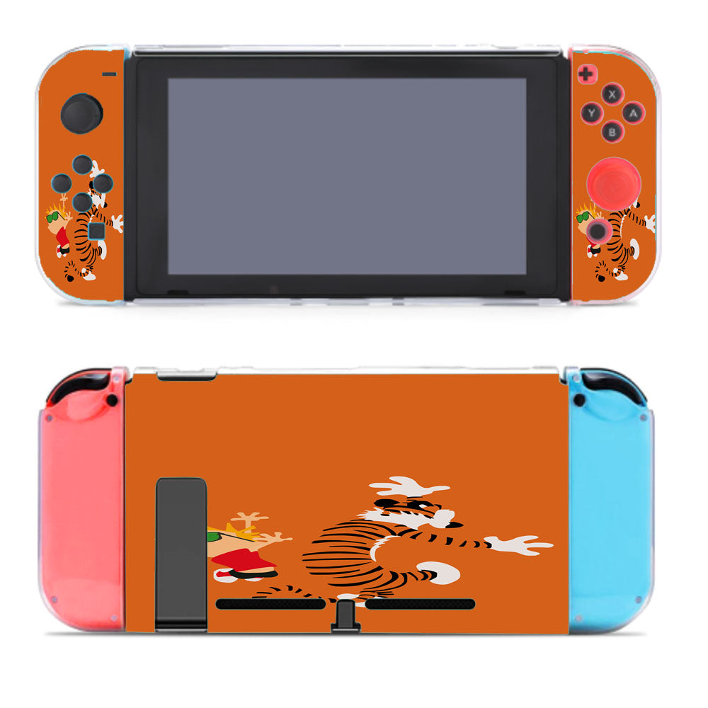 Dance Silhouette Calvin And Hobbes Nintendo Switch Cover Case