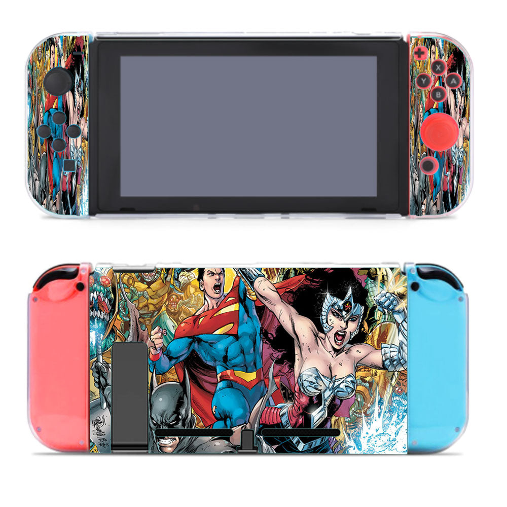 Dc Comics Superheroes Nintendo Switch Cover Case