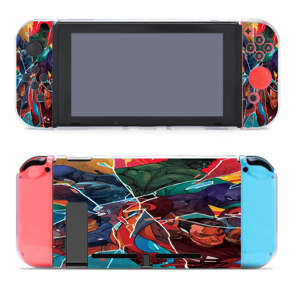 Dc Marvel Comic Covers Nintendo Switch Cover Case