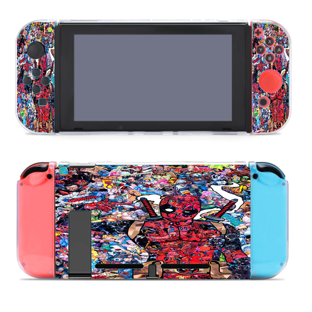Deadpool Comic Nintendo Switch Cover Case