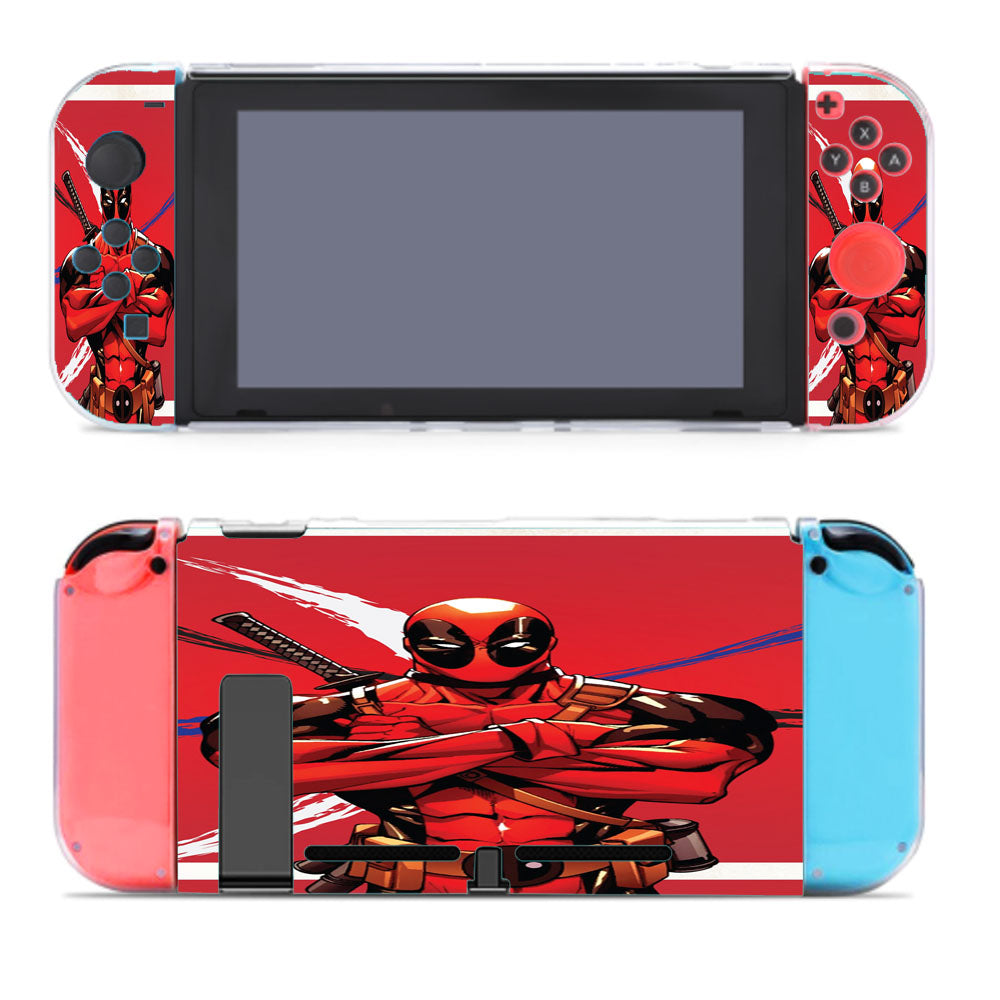 Deadpool Comics Wallpaper Nintendo Switch Cover Case