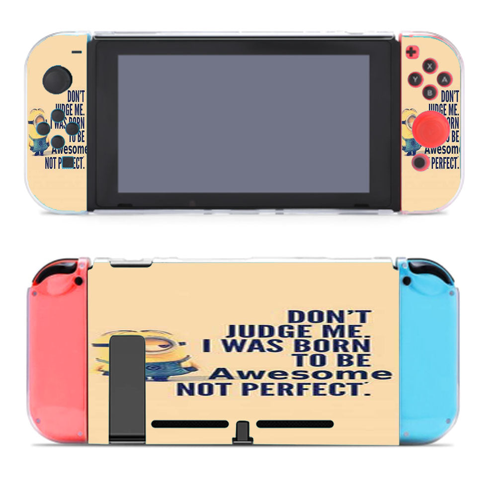 Despicable Me Minion Judge Nintendo Switch Cover Case