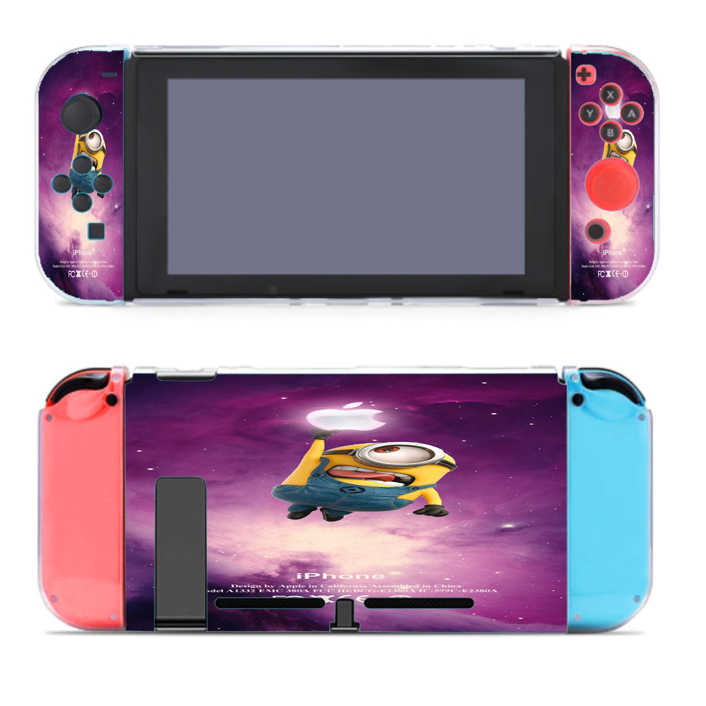 Despicable Me Minion Kevin Catch Glowing Apple Nintendo Switch Cover Case
