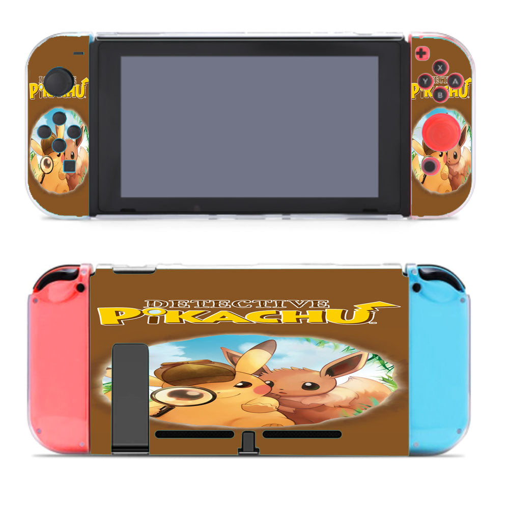 Detective Pikachu Poster Nintendo Switch Cover Case
