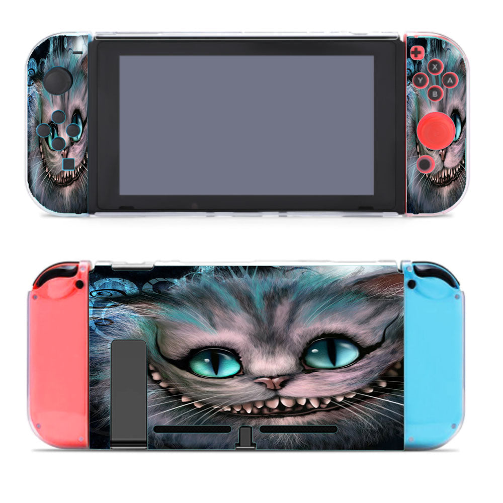 Disney Alice In Wonderland Cheshire Cat Smile Nintendo Switch Cover Case